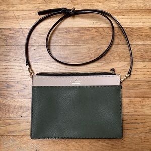 Kate Spade Purse - Grey, Black, Cream